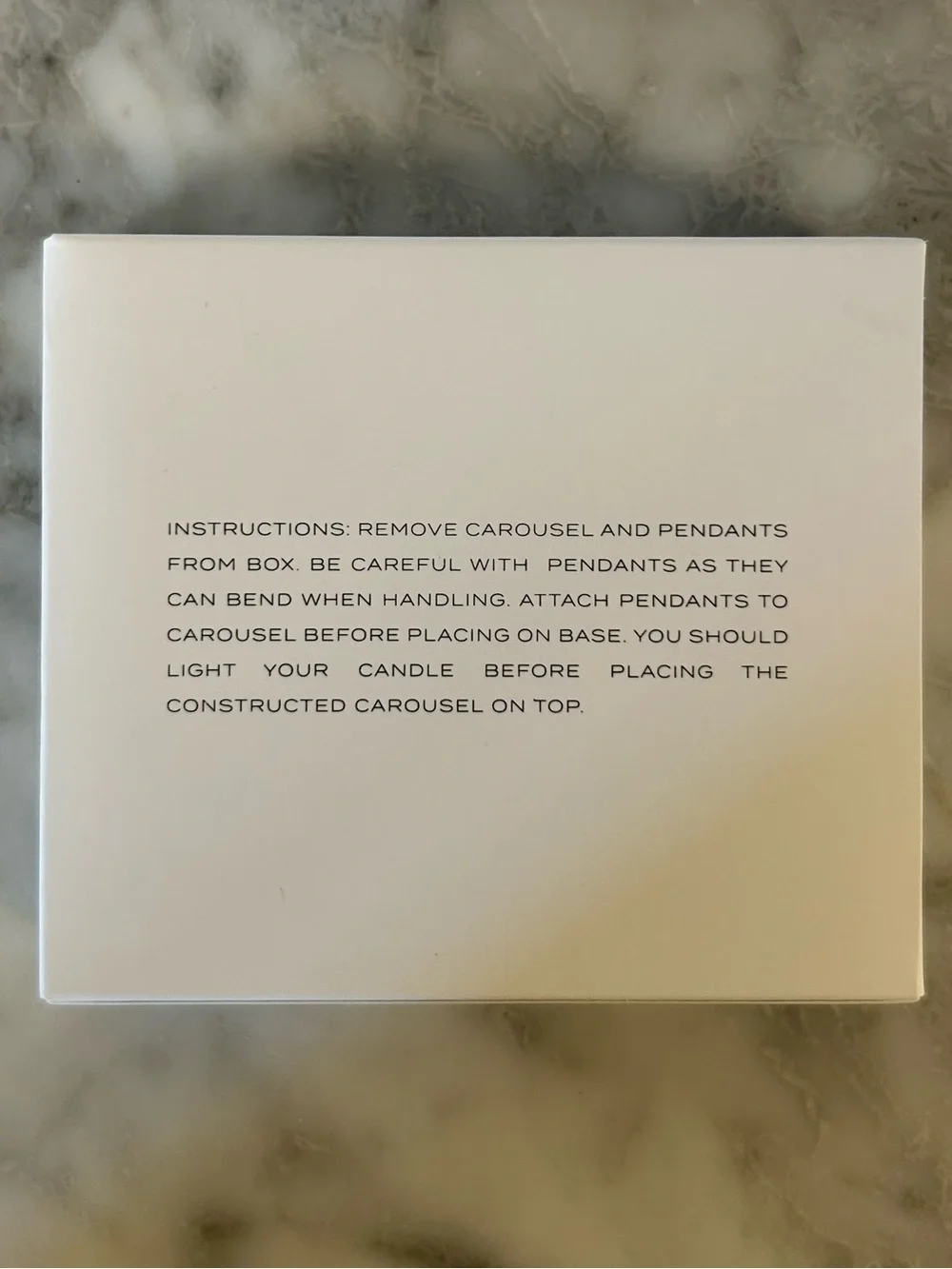 MIND GAMES • Luxury Candle Set with Carousel